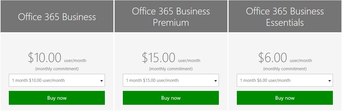 how much does microsoft office cost
